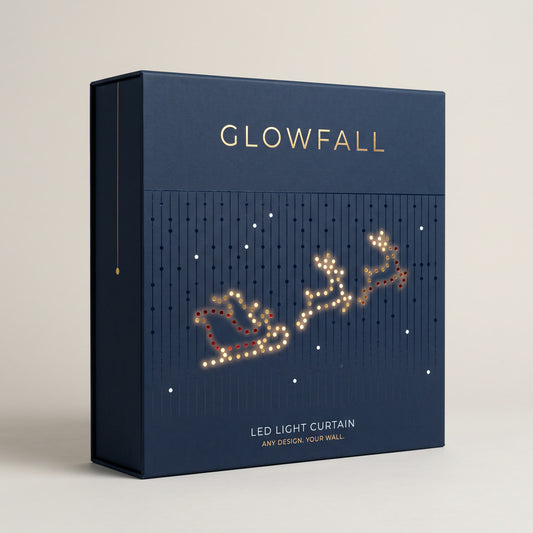 GlowFall™ LED Light Curtain
