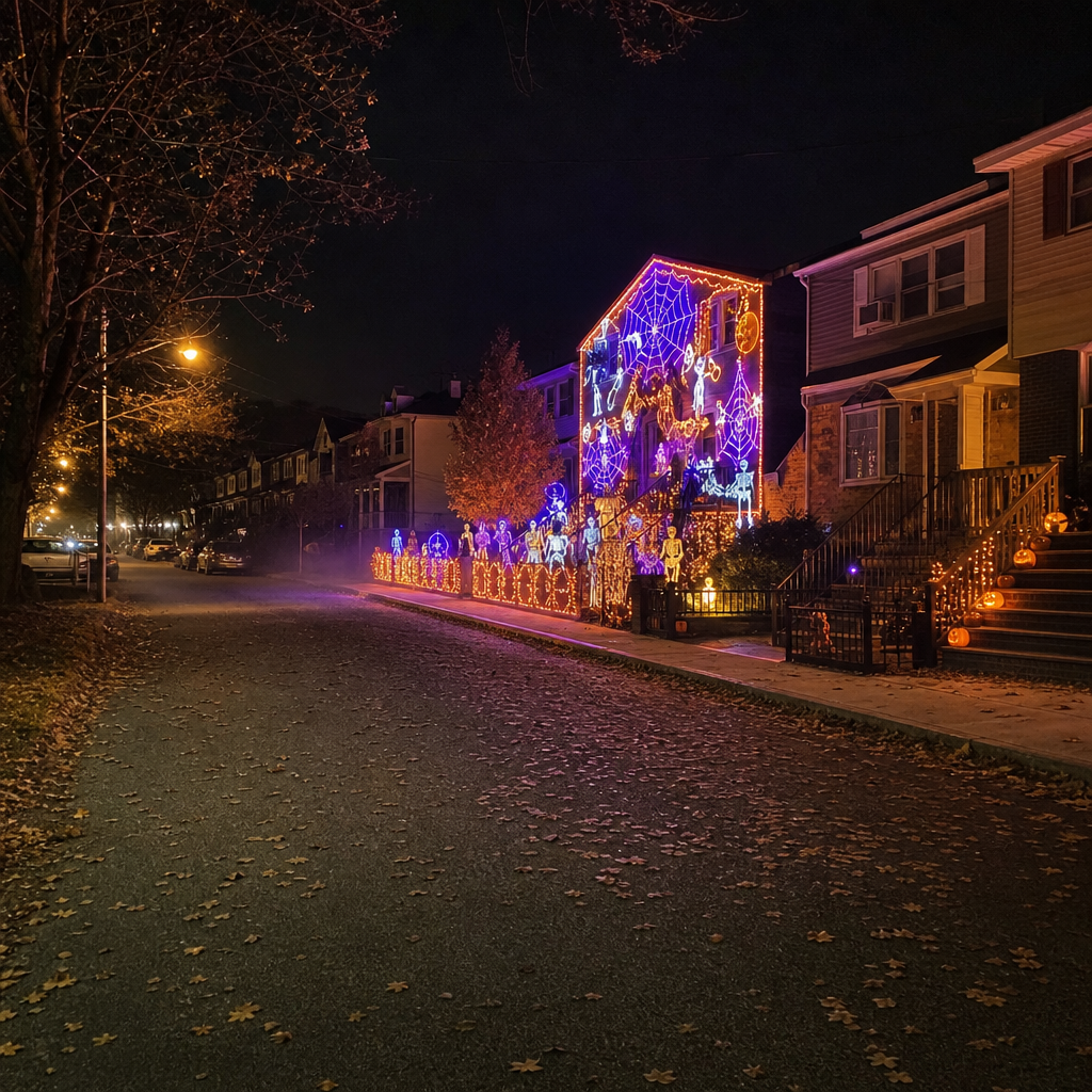 GlowFall™ LED Light Curtain